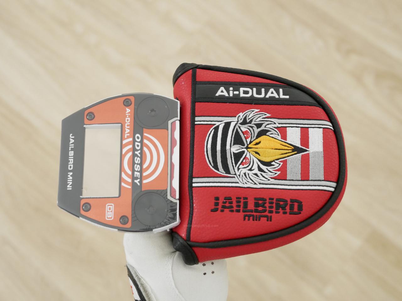 Putter : All : **ของใหม่ ยังไม่แกะพลาสติก** พัตเตอร์ Odyssey Ai-DUAL Jailbird Mini DB (รุ่นล่าสุด ออกปี 2026) ยาว 33 นิ้ว