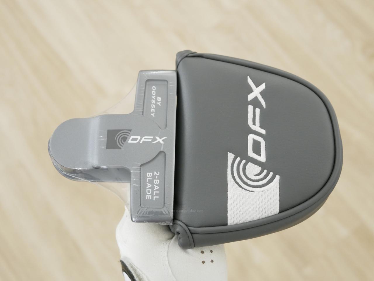 Putter : All : **ของใหม่ ยังไม่แกะพลาสติก** พัตเตอร์ Odyssey DFX 2-Ball Blade (รุ่นปี 2025) ยาว 34 นิ้ว