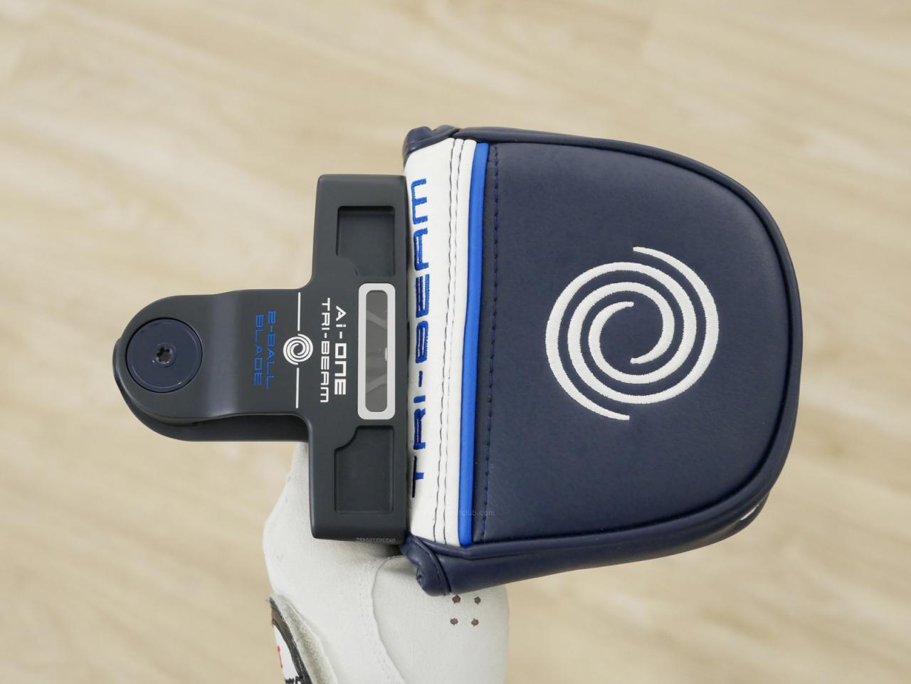 Putter : All : พัตเตอร์ Odyssey Ai-ONE TRI-BEAM 2-Ball Blade (ออกปี 2024) ก้าน Stroke LAB 90 ยาว 34 นิ้ว
