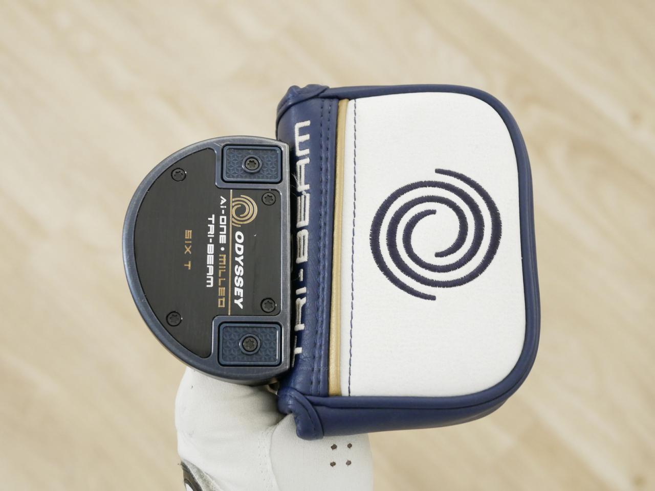 Putter : All : พัตเตอร์ Odyssey Ai-ONE Milled TRI BEAM SIX T (รุ่นท็อป ออกปี 2024) ก้าน Stroke LAB 90 ยาว 34 นิ้ว