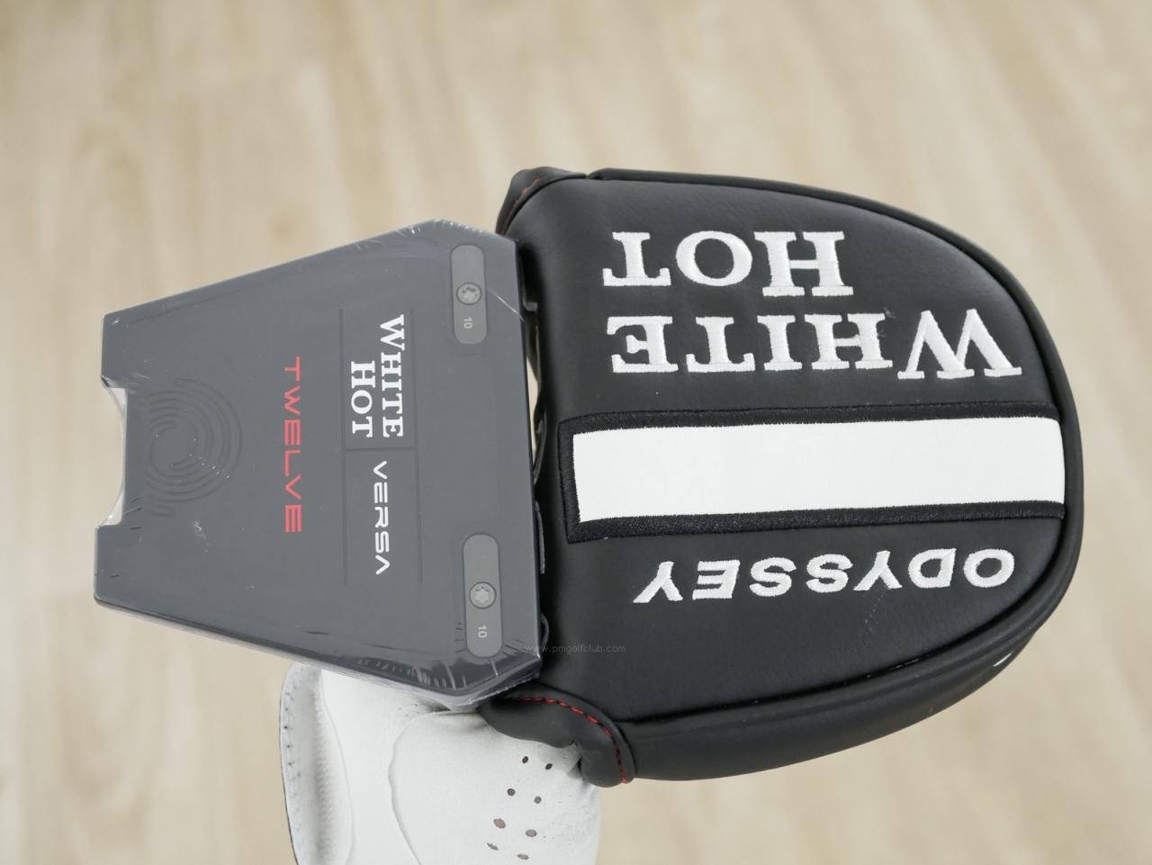 Putter : All : **ของใหม่ ยังไม่แกะพลาสติก** พัตเตอร์ Odyssey White Hot VERSA TWELVE (ออกปี 2023) ยาว 33 นิ้ว
