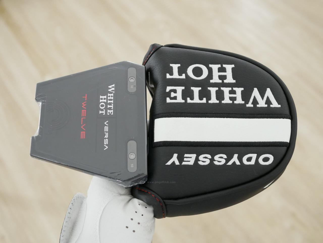 Putter : All : **ของใหม่ ยังไม่แกะพลาสติก** พัตเตอร์ Odyssey White Hot VERSA TWELVE (ออกปี 2023) ยาว 34 นิ้ว