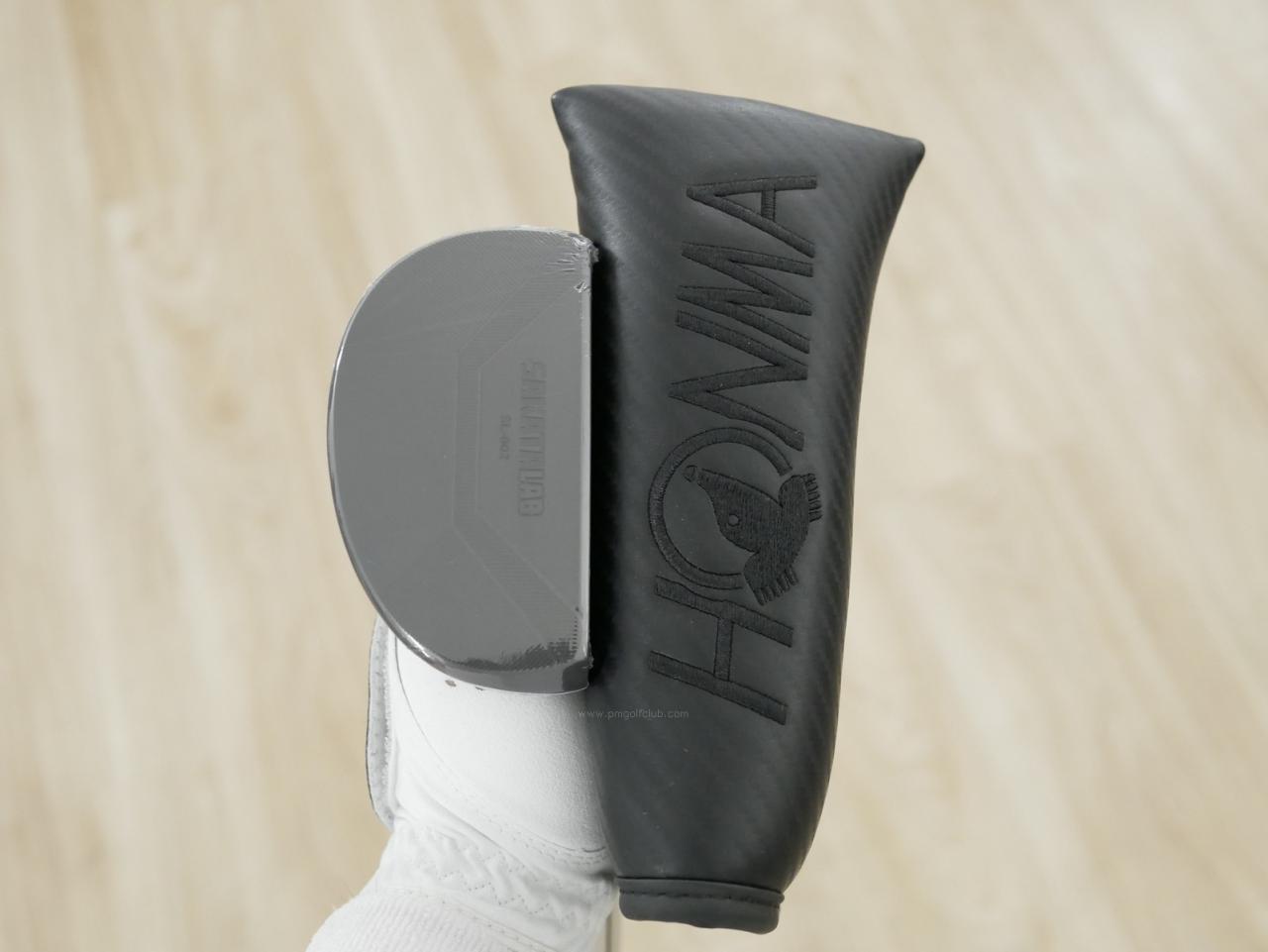 Putter : All : **ของใหม่ ยังไม่แกะพลาสติก** พัตเตอร์ Honma SAKATA LAB SL-002 (รุ่นล่าสุด ปี 2024) ยาว 34 นิ้ว