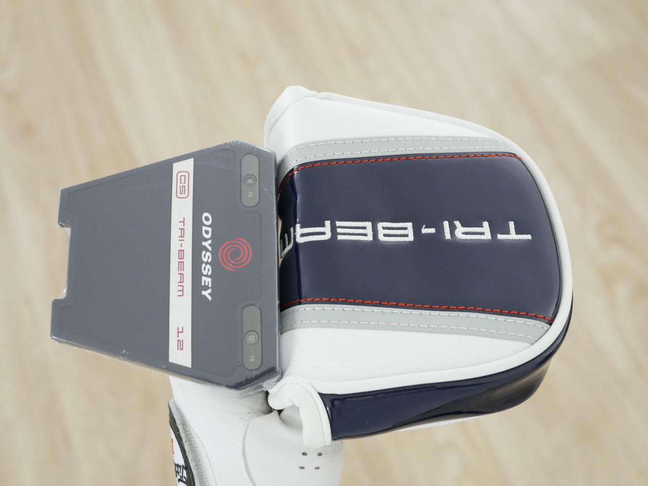 Putter : All : **ของใหม่ ยังไม่แกะพลาสติก** พัตเตอร์ Odyssey Tri-Beam 12 CS (ออกปี 2023) ก้าน Stroke LAB 70 ยาว 34 นิ้ว
