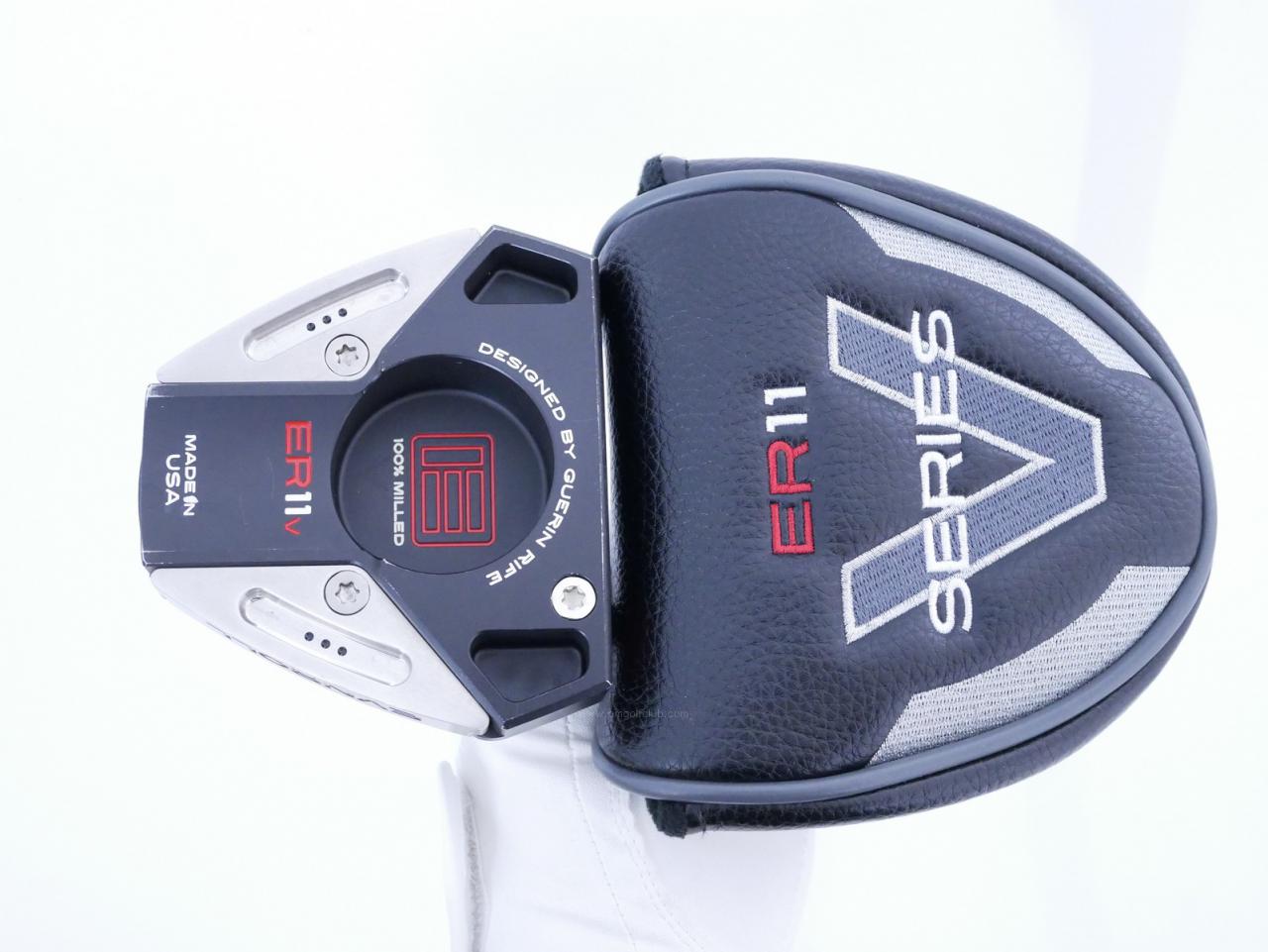 Putter : All : พัตเตอร์ EVNROLL ER11V Milled Midlock Mallet ยาว 35 นิ้ว