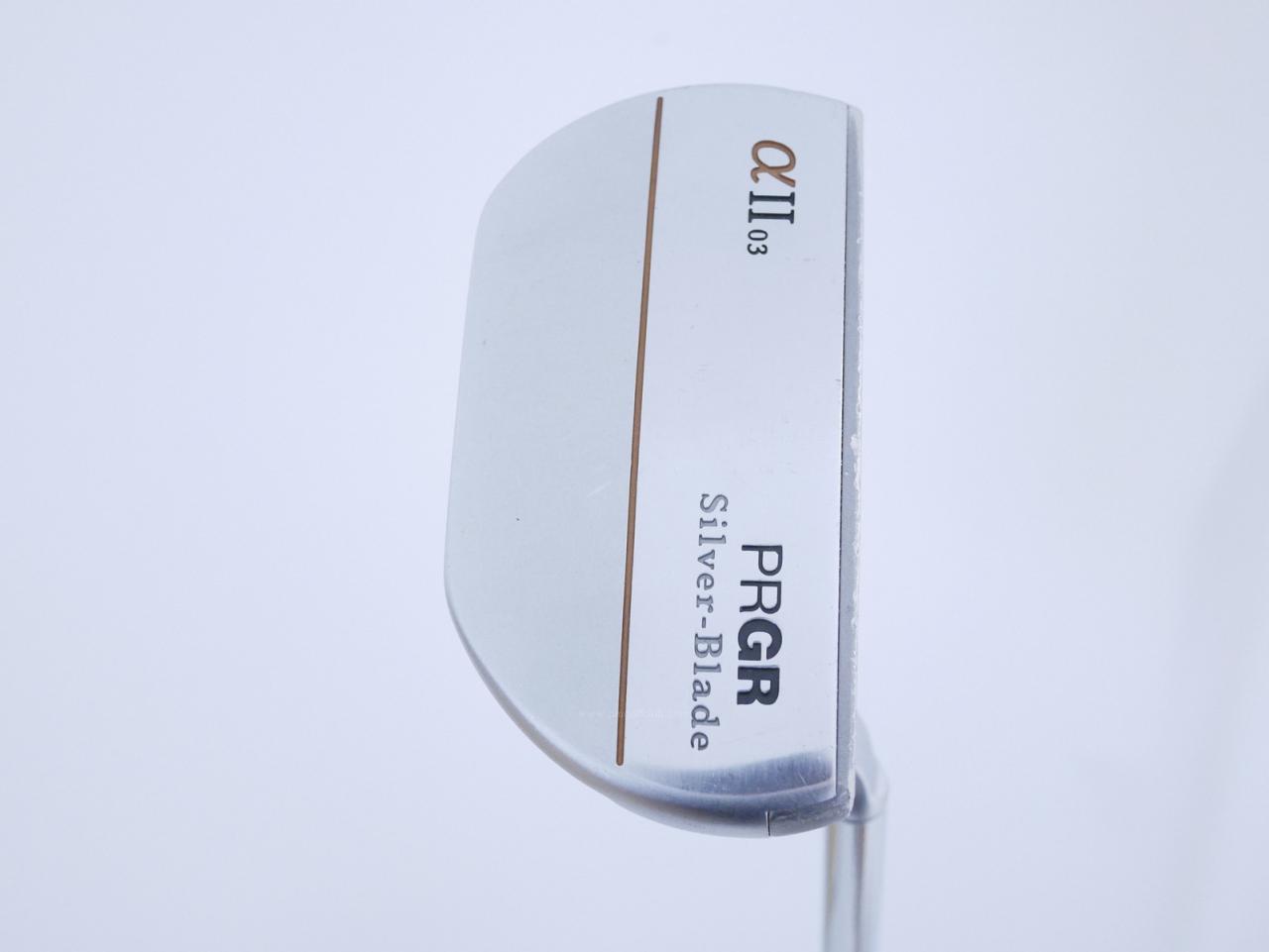 Putter : All : พัตเตอร์ PRGR Silver-Blade a II 03 (Mallet) ยาว 33 นิ้ว