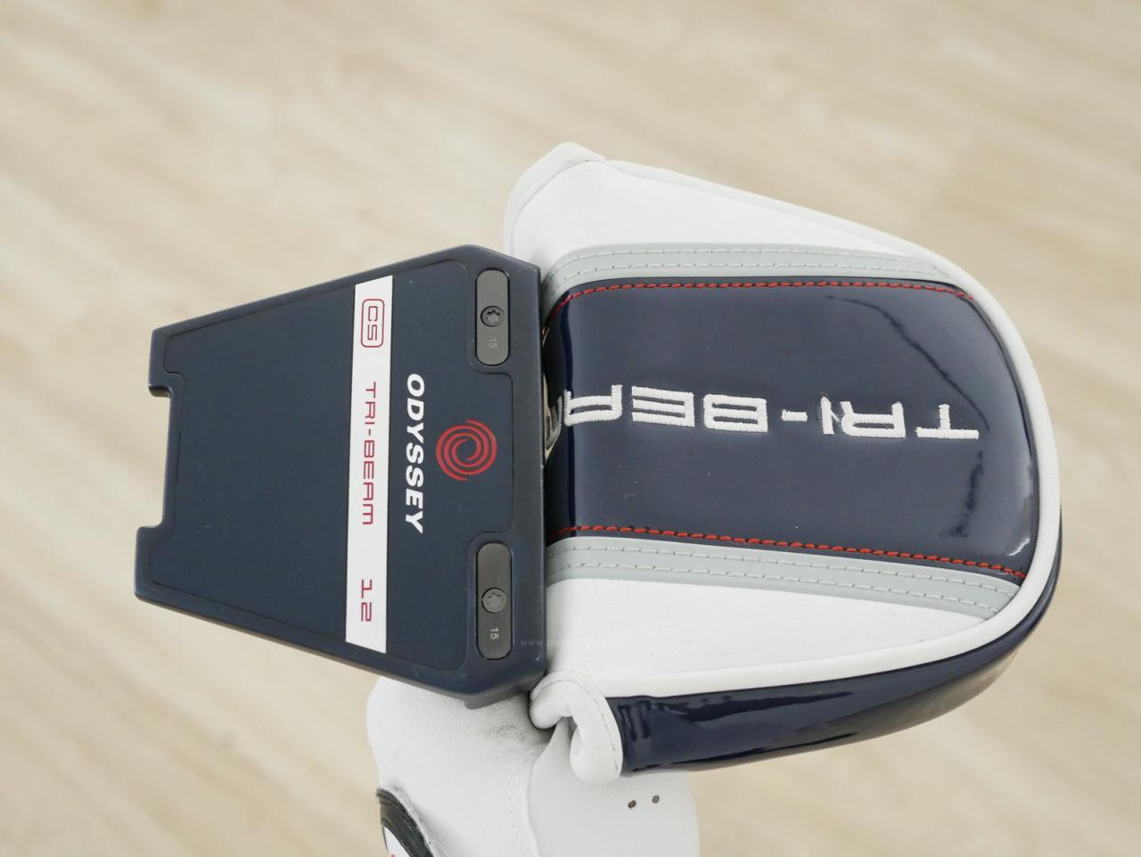 Putter : All : พัตเตอร์ Odyssey Tri-Beam 12 CS (ออกปี 2023) ก้าน Stroke LAB 70 ยาว 34 นิ้ว