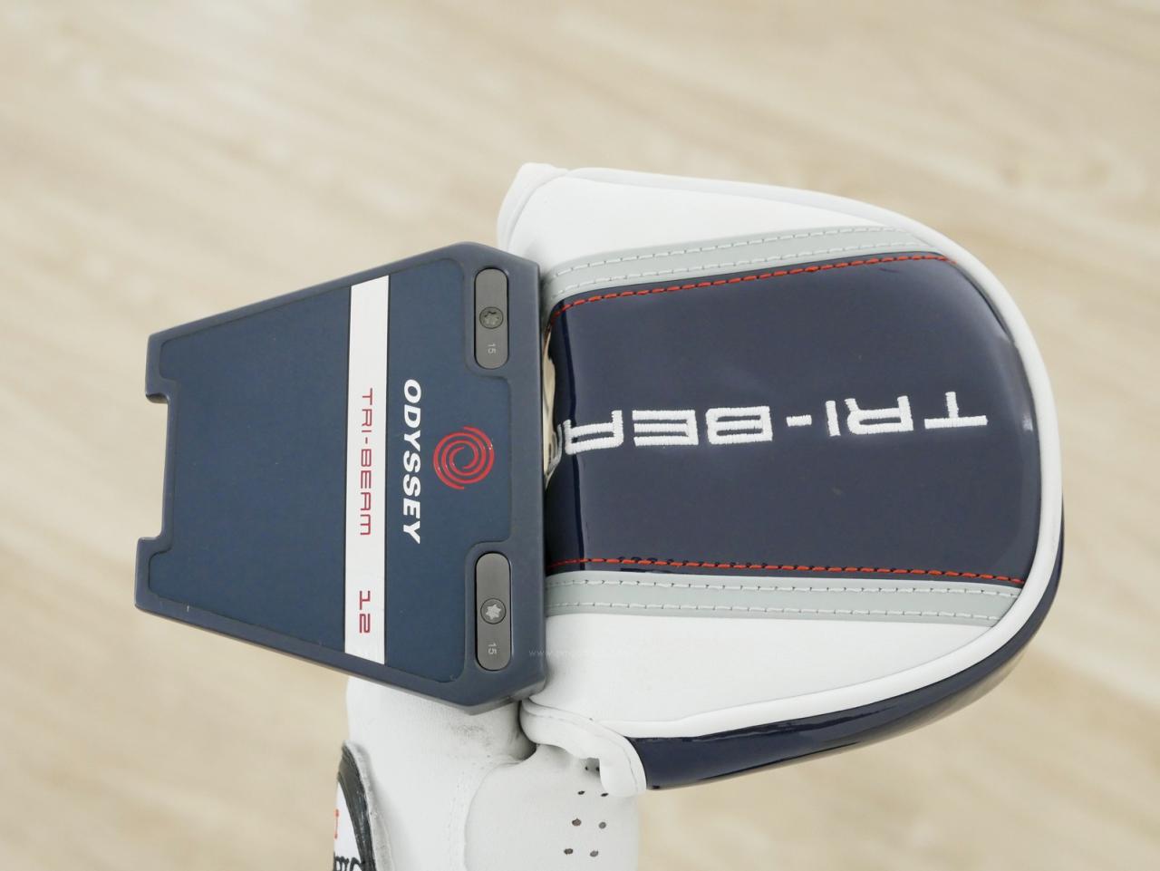 Putter : All : พัตเตอร์ Odyssey Tri-Beam 12 (ออกปี 2023) ก้าน Stroke LAB 70 ยาว 34 นิ้ว
