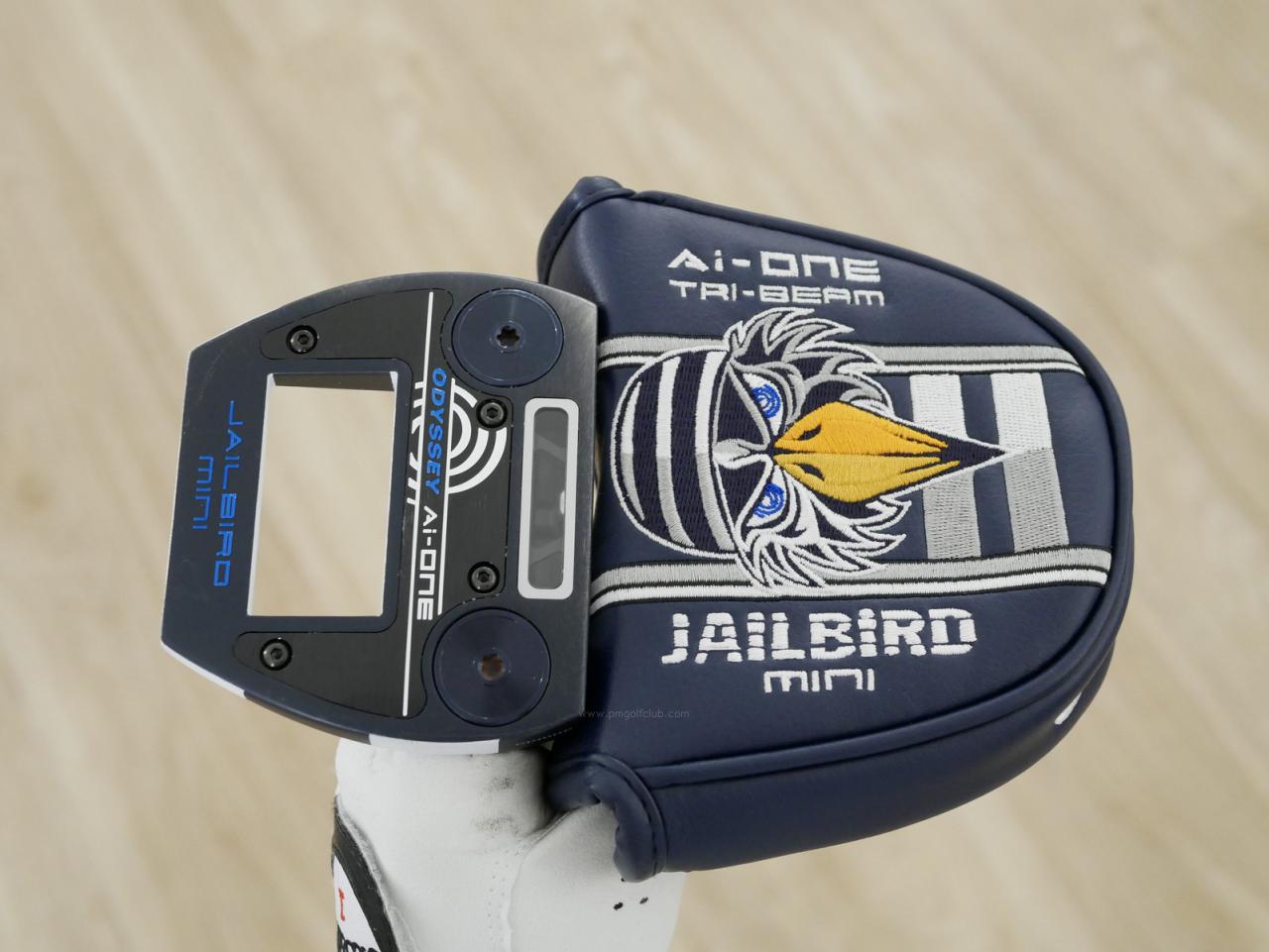Putter : All : พัตเตอร์ Odyssey Ai-ONE Jailbird Mini (รุ่นล่าสุด ออกปี 2024) ก้าน Stroke LAB 90 ยาว 33 นิ้ว