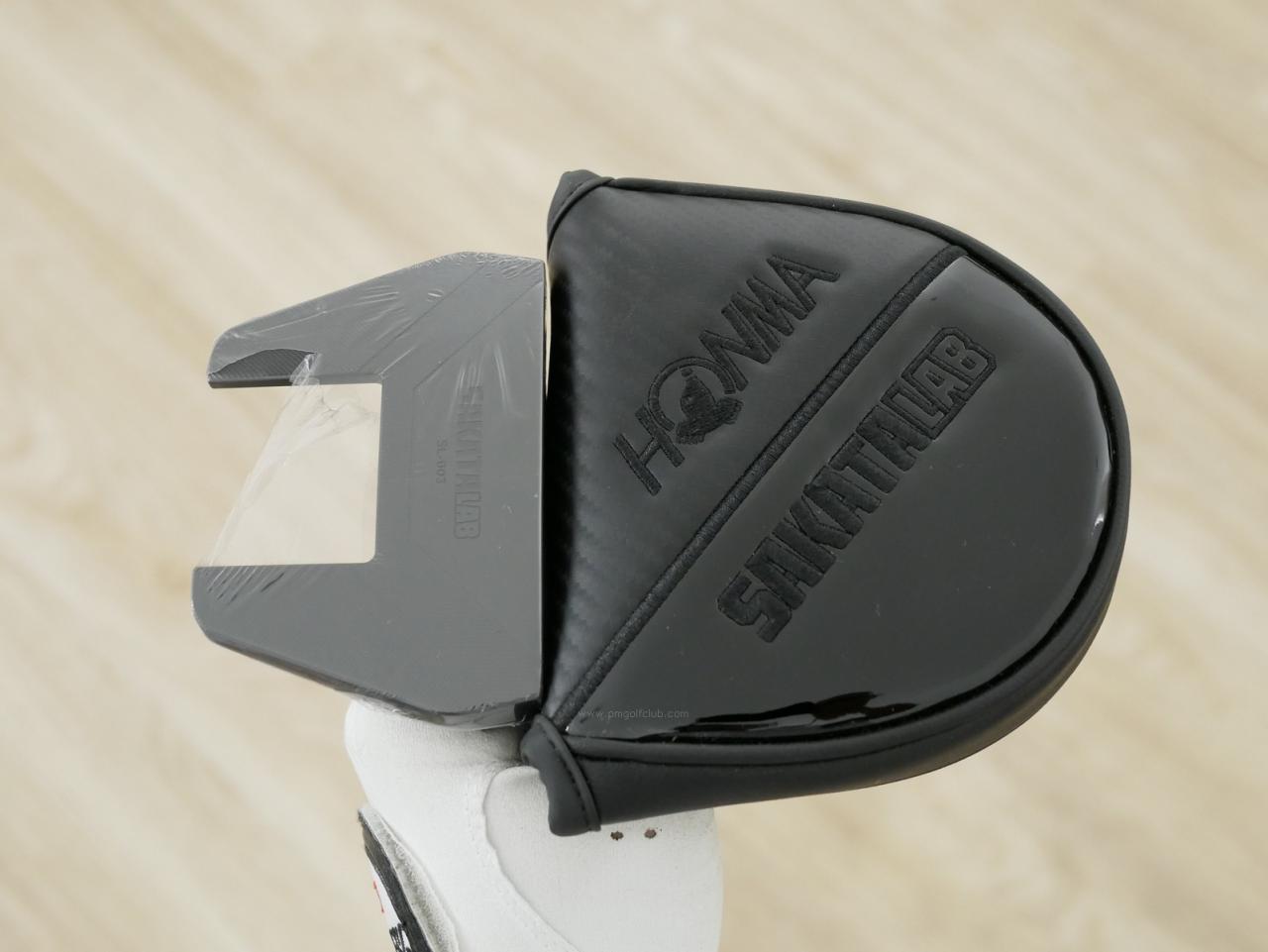 Putter : All : **ของใหม่ ยังไม่แกะพลาสติก** พัตเตอร์ Honma SAKATA LAB SL-003 (รุ่นล่าสุด ปี 2024) ยาว 34 นิ้ว