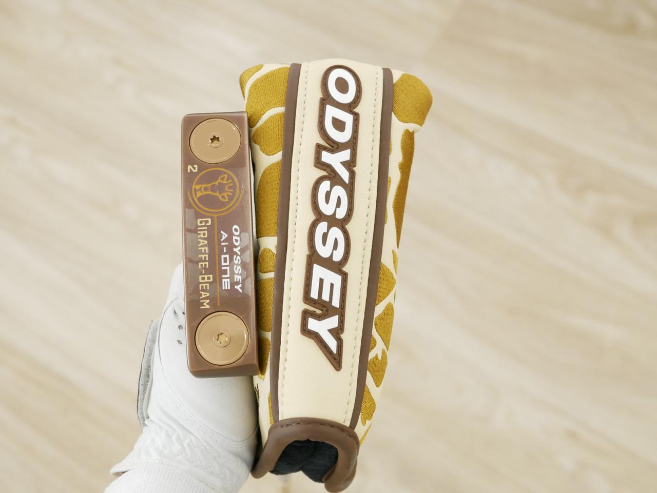 Putter : All : พัตเตอร์ Odyssey Ai-ONE GIRAFFE-BEAM #2 (รุ่นล่าสุด ออกปี 2025) ก้าน Stroke LAB SL 90 ยาว 34 นิ้ว
