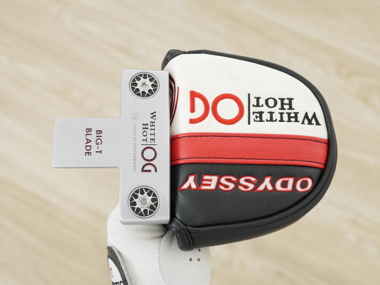 Putter : All : พัตเตอร์ Odyssey White Hot OG BIG-T BLADE ยาว 34 นิ้ว