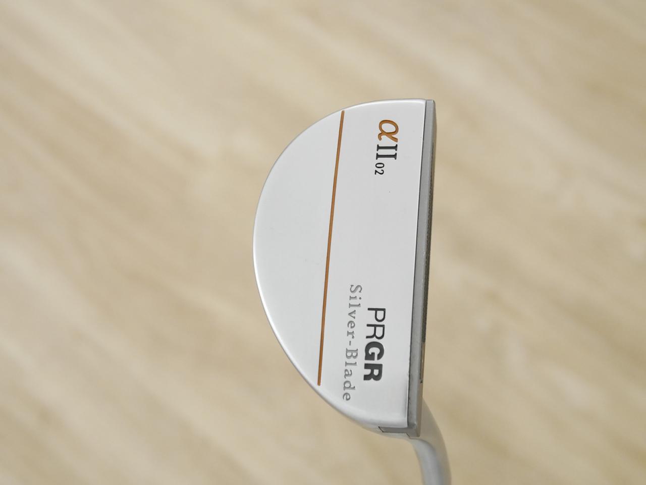 Putter : All : พัตเตอร์ PRGR Silver-Blade a II 02 (Mallet) ยาว 34 นิ้ว