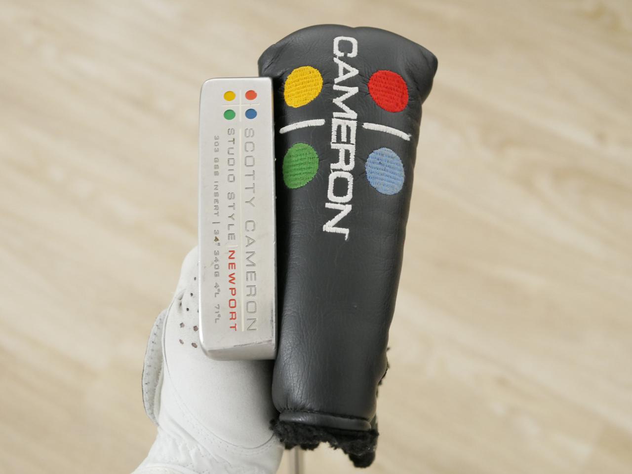 Putter : All : พัตเตอร์ Scotty Cameron Studio Style Newport ยาว 34 นิ้ว
