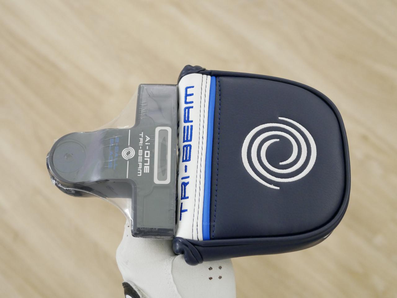Putter : All : **ของใหม่ ยังไม่แกะพลาสติก**พัตเตอร์ Odyssey Ai-ONE TRI-BEAM 2-Ball Blade (ออกปี 2024) ก้าน Stroke LAB 90 ยาว 34 นิ้ว