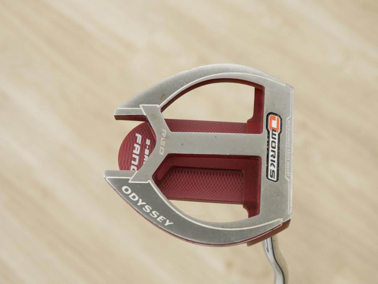 Putter : All : พัตเตอร์ Odyssey O-Works RED 2-Ball Fang ยาว 34 นิ้ว