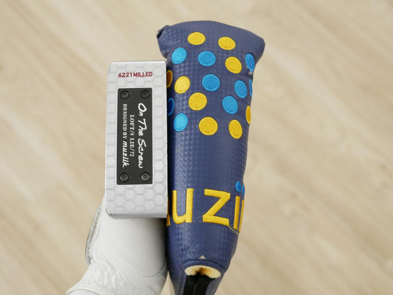 Putter : All : พัตเตอร์ Muziik On The Screw 6221 Milled ยาว 33 นิ้ว