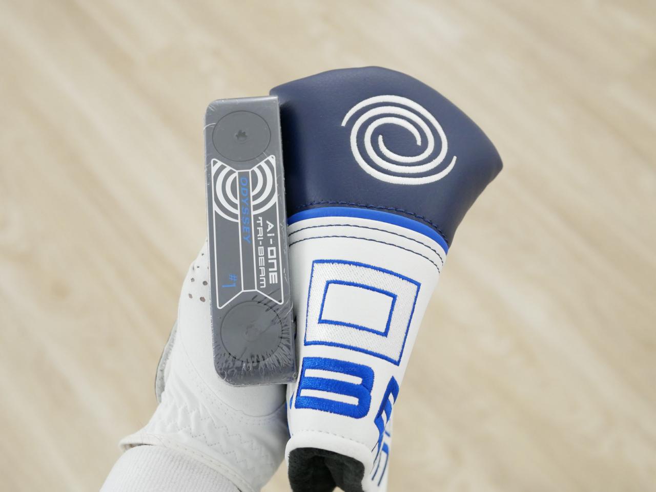 Putter : All : **ของใหม่ ยังไม่แกะพลาสติก** พัตเตอร์ Odyssey Ai-ONE TRI-BEAM #1 (ออกปี 2024) ก้าน Stroke LAB 90 ยาว 32 นิ้ว