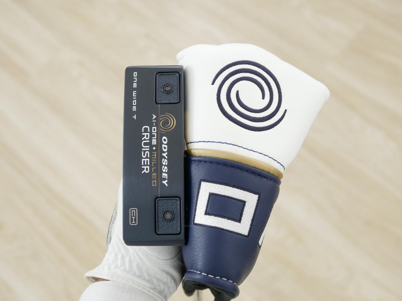 Putter : All : พัตเตอร์ Odyssey Ai-ONE Milled CRUISER One Wide T CH (ออกปี 2024) ก้าน Stroke LAB 140 ยาว 38 นิ้ว