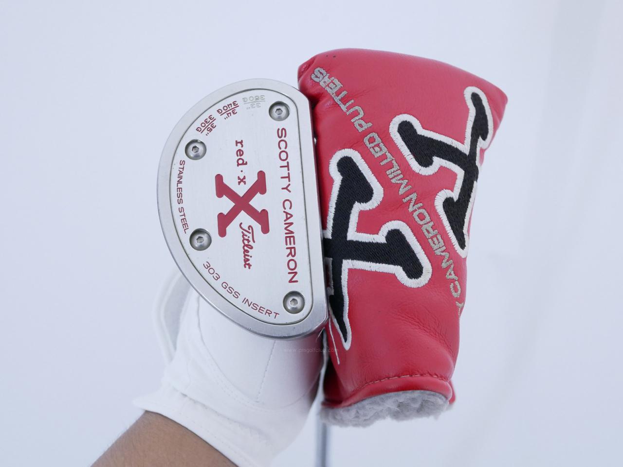Putter : All : พัตเตอร์ Scotty Camaron Red X (Mallet) ยาว 33 นิ้ว