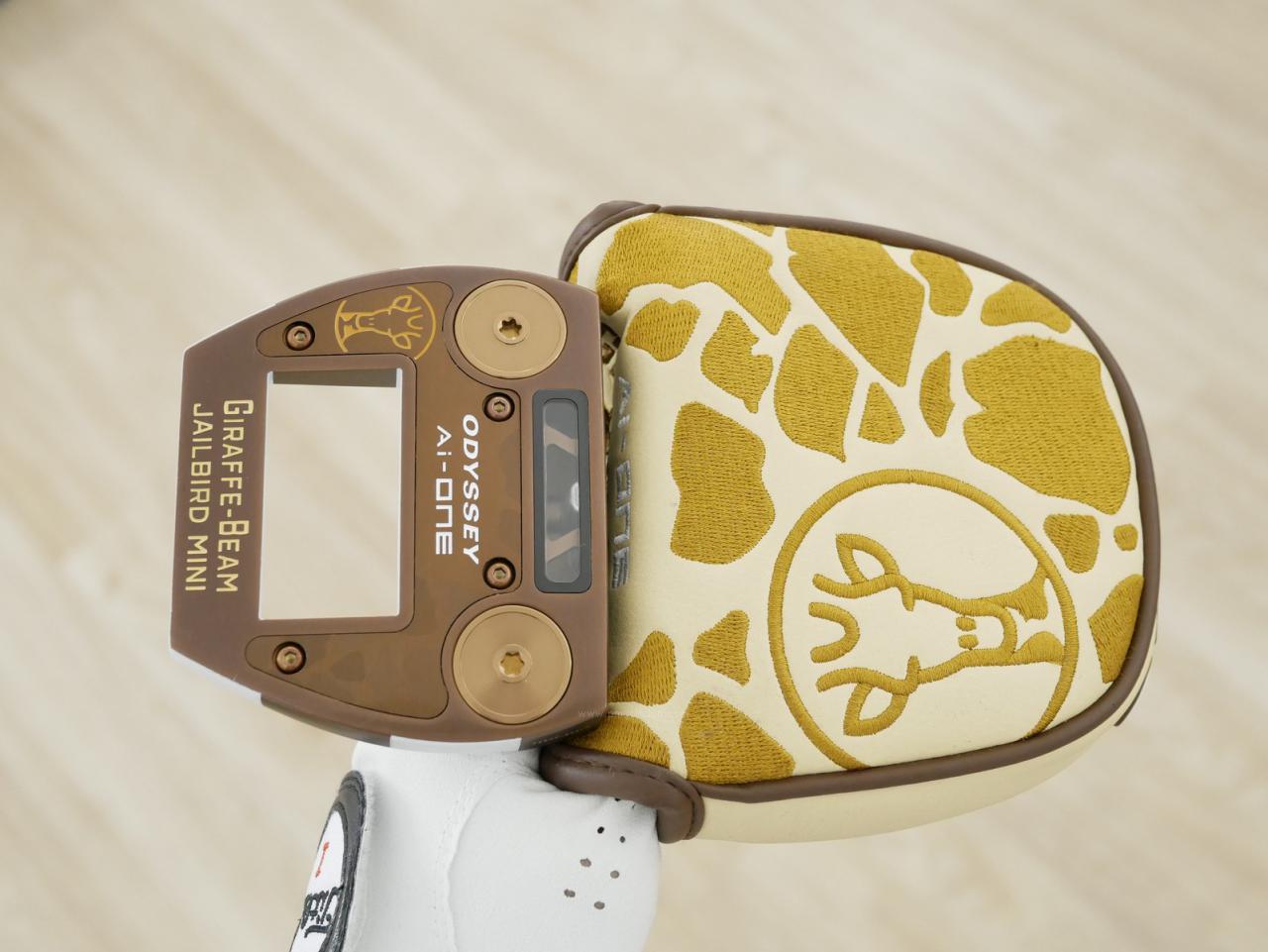 Putter : All : พัตเตอร์ Odyssey Ai-ONE GIRAFFE-BEAM Jailbird Mini (รุ่นล่าสุด ออกปี 2025) ก้าน Stroke LAB SL 90 ยาว 34 นิ้ว