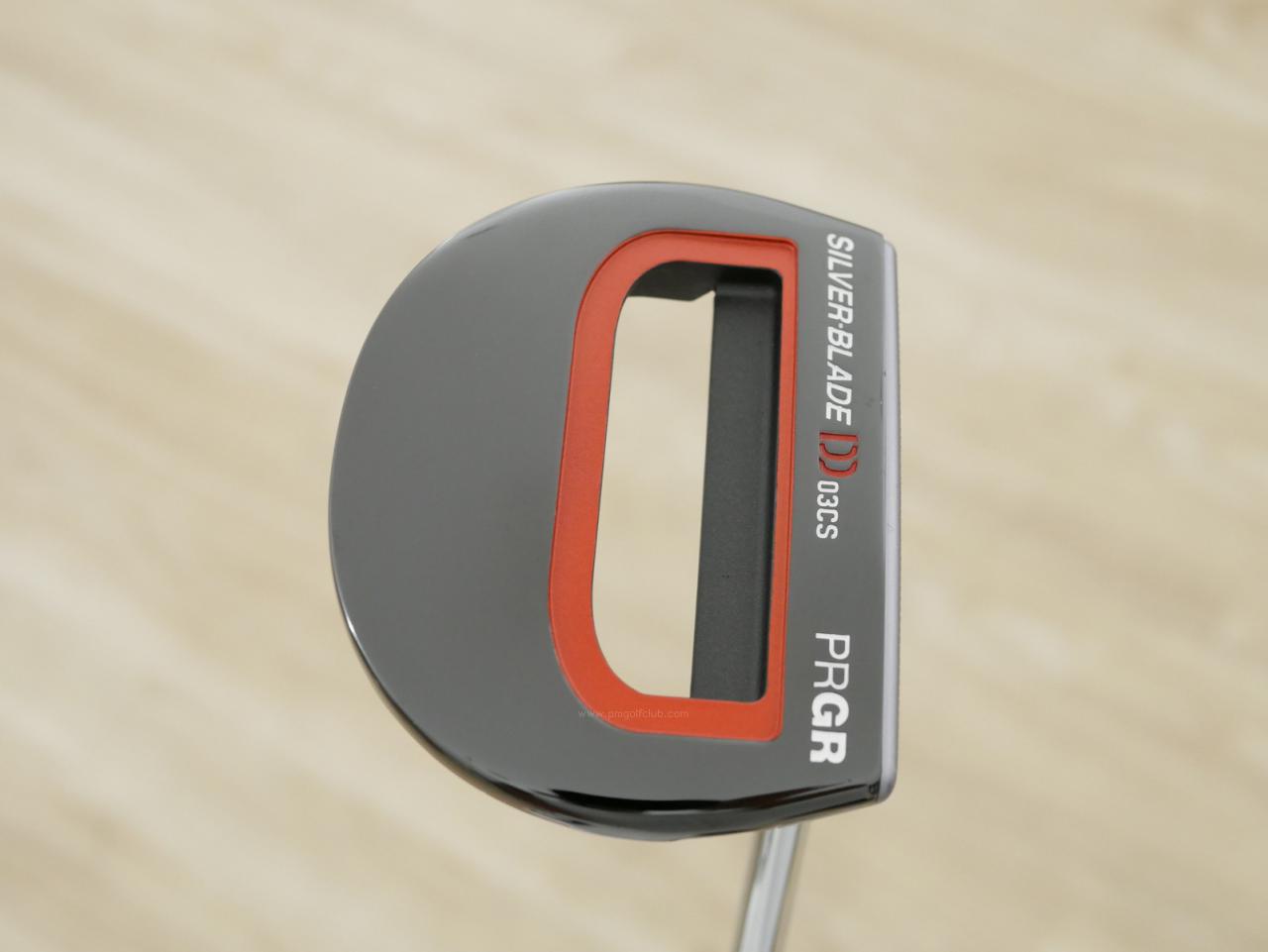 Putter : All : พัตเตอร์ PRGR Silver-Blade DD 03CS (Mallet) ยาว 34 นิ้ว
