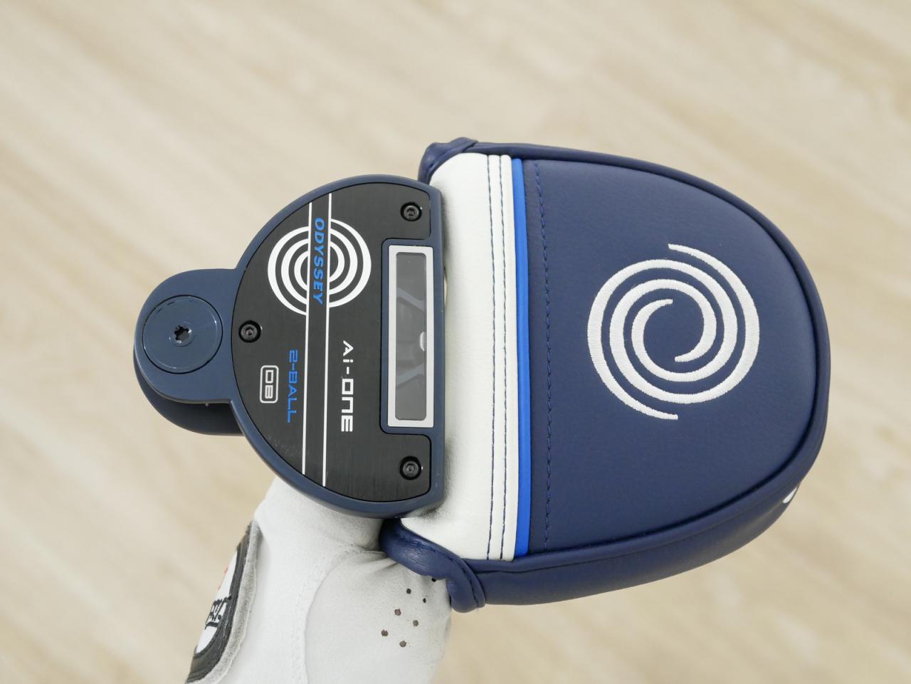 Putter : All : พัตเตอร์ Odyssey Ai-ONE 2-Ball DB (ออกปี 2024) ก้าน Stroke LAB 90 ยาว 33 นิ้ว