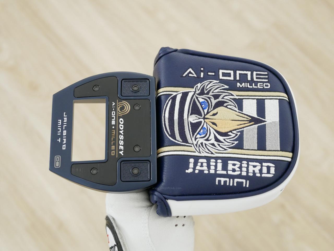 Putter : All : พัตเตอร์ Odyssey Ai-ONE Milled Jailbird Mini T DB (รุ่นท็อป ออกปี 2024) ก้าน Stroke LAB 90 ยาว 34 นิ้ว