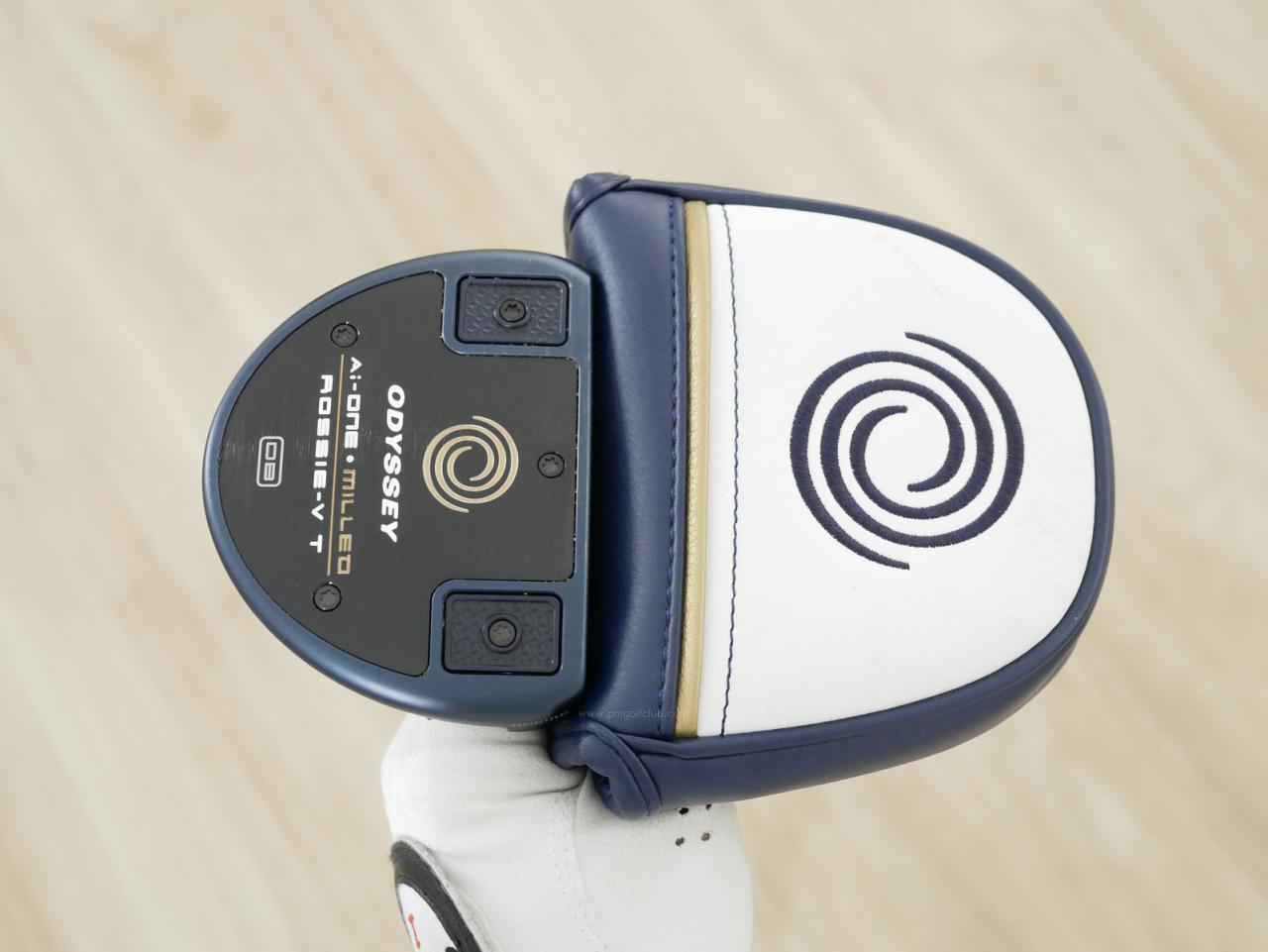Putter : All : พัตเตอร์ Odyssey Ai-ONE Milled ROSSIE-V T DB (รุ่นท็อป ออกปี 2024) ก้าน Stroke LAB 90 ยาว 34 นิ้ว