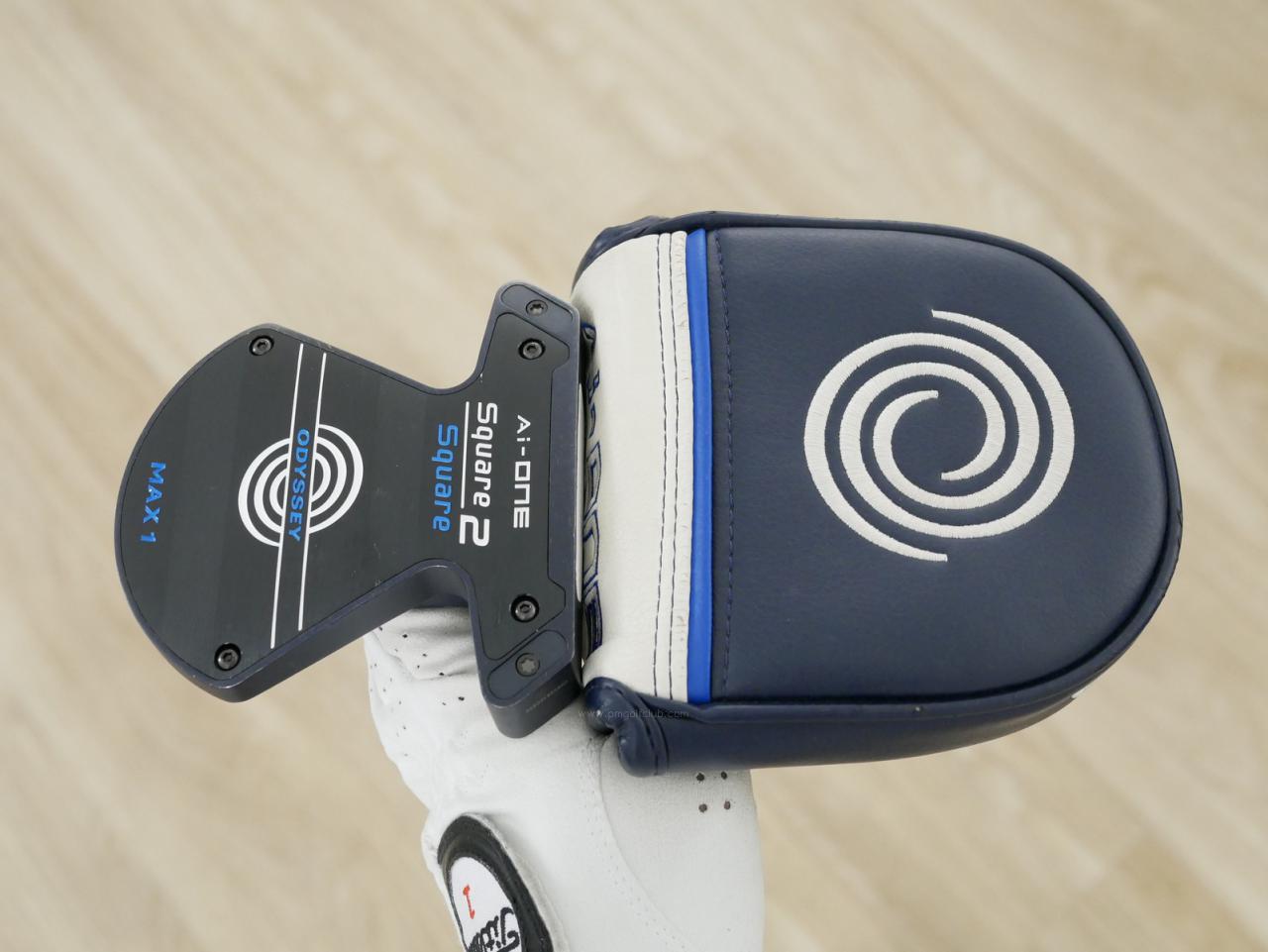 Putter : All : พัตเตอร์ Odyssey Ai-ONE Square 2 Square Max 1 (ออกปี 2025) ก้าน Stroke LAB 90 ยาว 34 นิ้ว