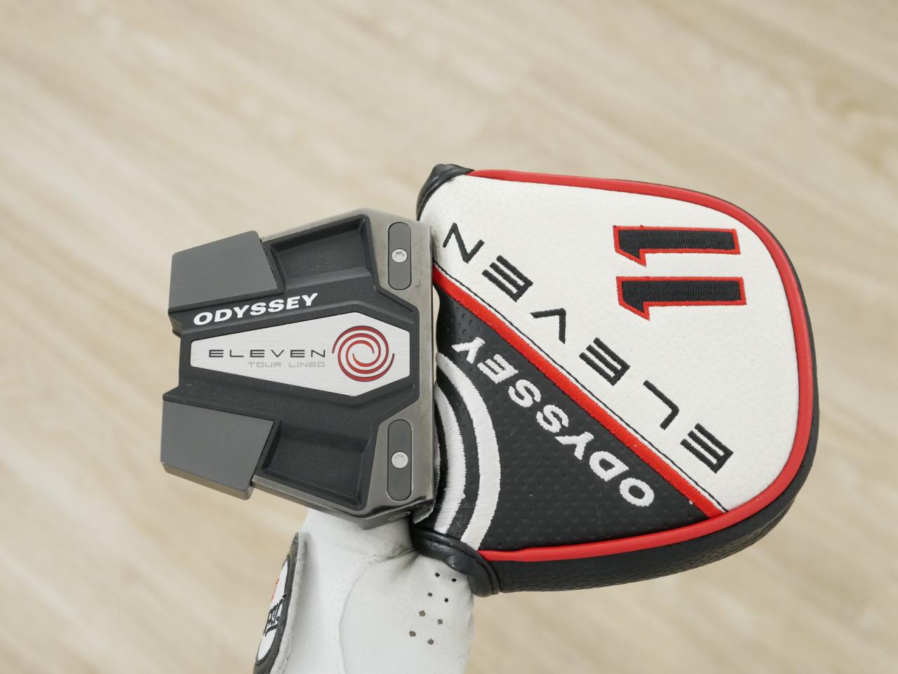 Putter : All : พัตเตอร์ Odyssey ELEVEN Tour Lined S (ออกปี 2022) ก้าน Stroke LAB ยาว 33 นิ้ว