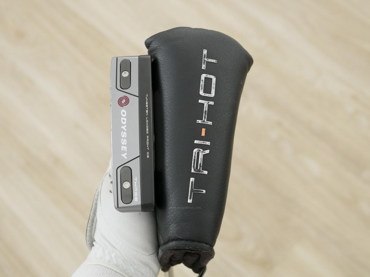 Putter : All : พัตเตอร์ Odyssey Tri-Hot 5K THREE (รุ่นท้อป ออกปี 2022) ก้าน Stroke Lab ยาว 33 นิ้ว