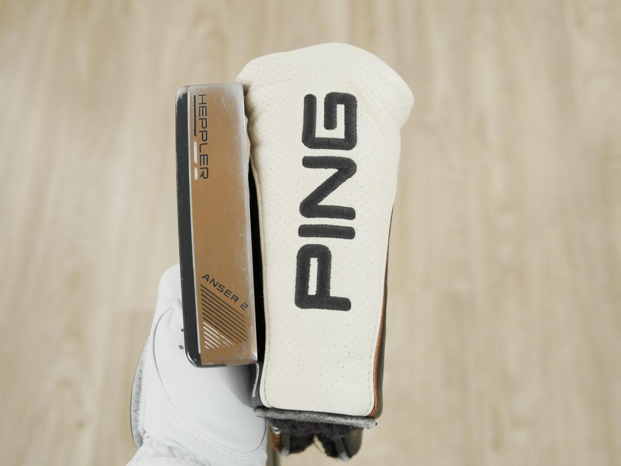 Putter : All : พัตเตอร์ Ping HEPPLER Anser 2 (รุ่นท๊อป) ยาว 34 นิ้ว