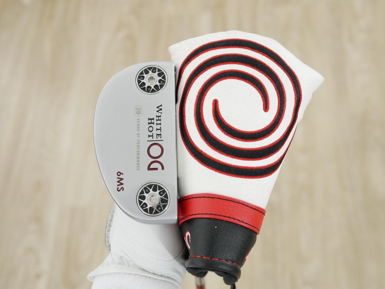 Putter : All : พัตเตอร์ Odyssey White Hot OG 6MS ก้าน Stroke LAB ยาว 34 นิ้ว
