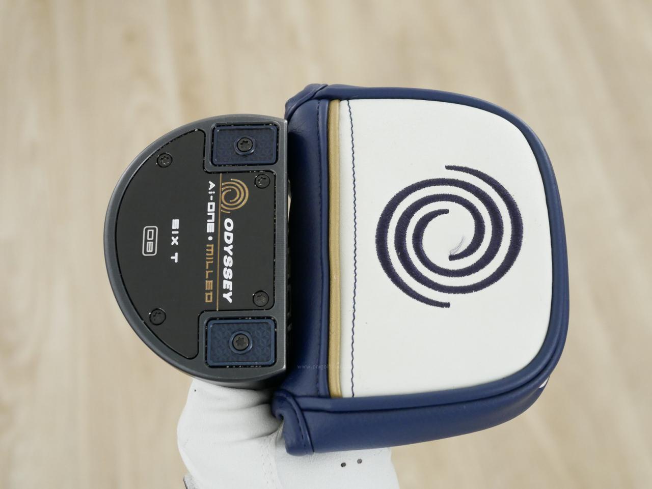 Putter : All : พัตเตอร์ Odyssey Ai-ONE Milled SIX T (รุ่นท็อป ล่าสุด ออกปี 2024) ยาว 34 นิ้ว