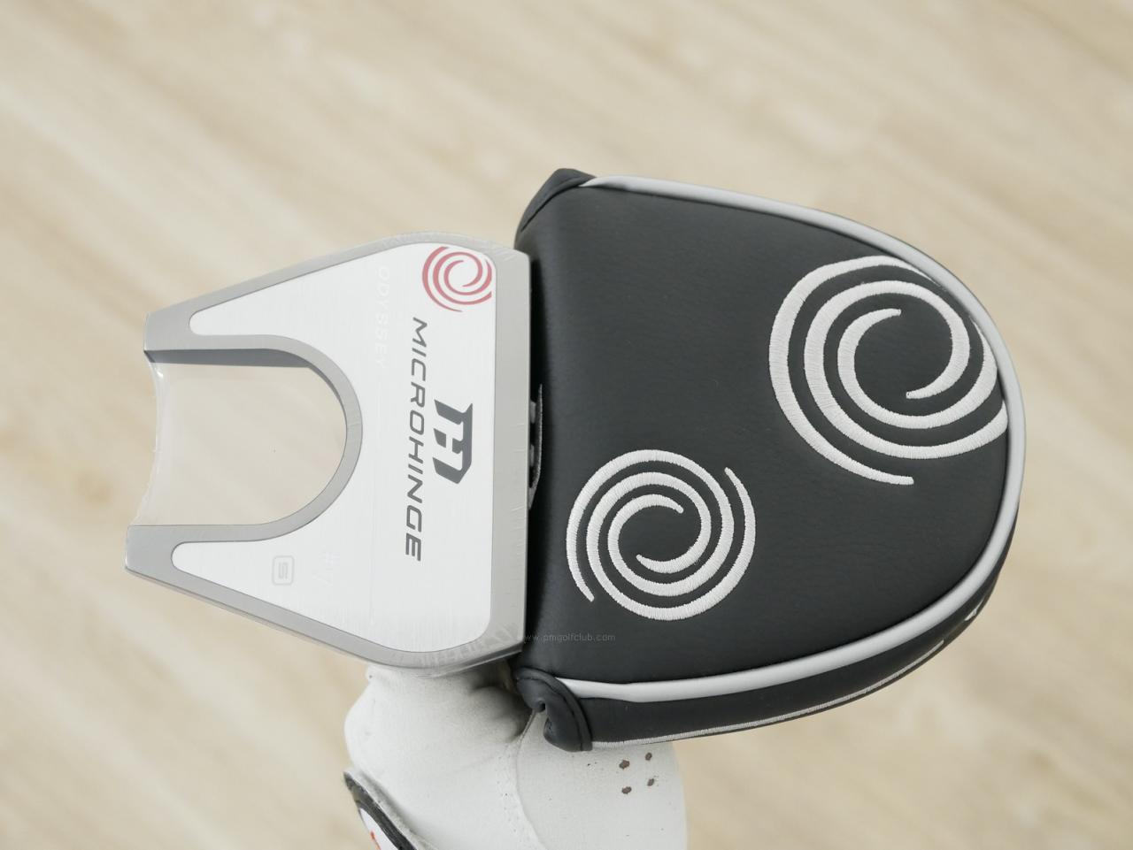 Putter : All : **ของใหม่ ยังไม่แกะพลาสติก** พัตเตอร์ Odyssey Microhinge #7S (รุ่นล่าสุด ปี 2025) ยาว 33 นิ้ว