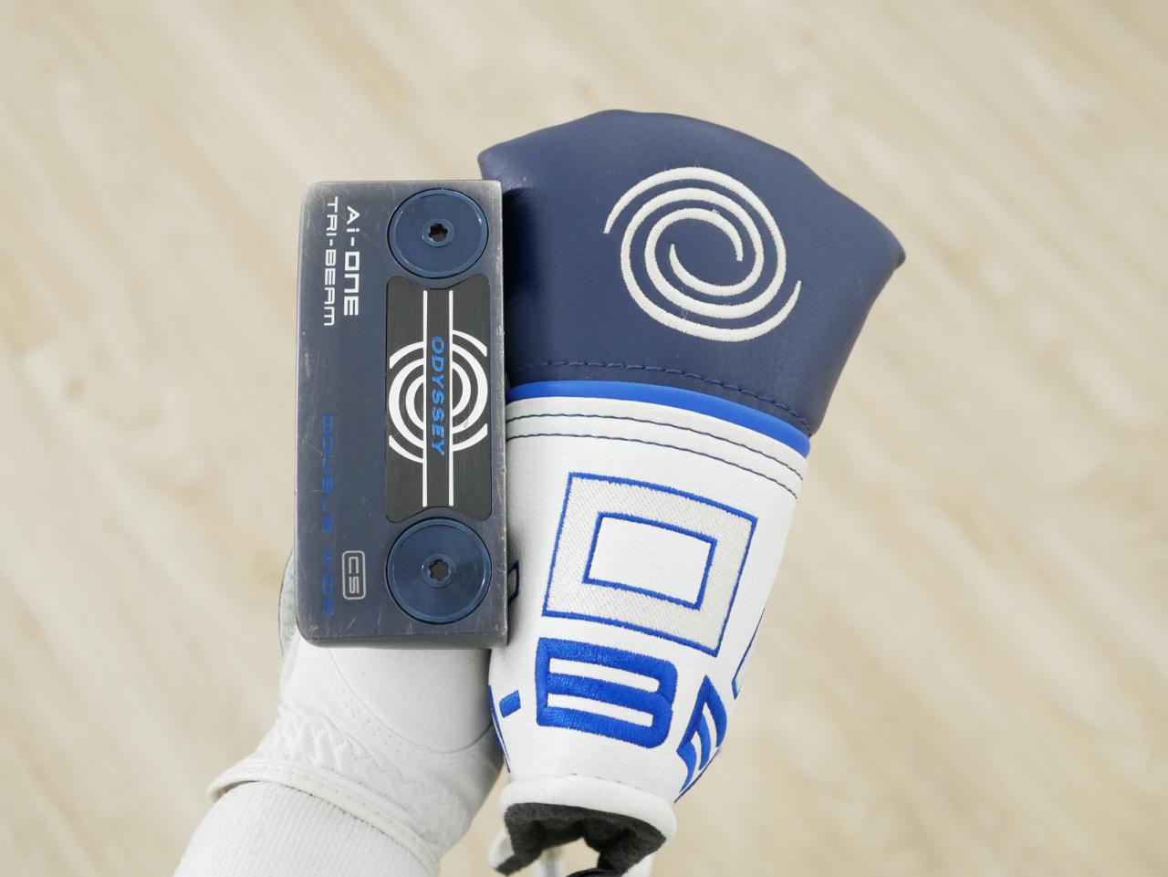Putter : All : พัตเตอร์ Odyssey Ai-ONE TRI-BEAM DOUBLE WIDE CS (ออกปี 2024) ก้าน Stroke LAB 90 ยาว 34 นิ้ว