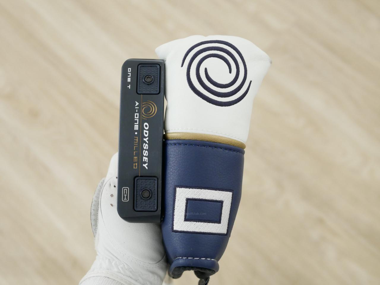 Putter : All : พัตเตอร์ Odyssey Ai-ONE Milled ONE T (รุ่นท็อป ออกปี 2024) ก้าน Stroke LAB 90 ยาว 34 นิ้ว