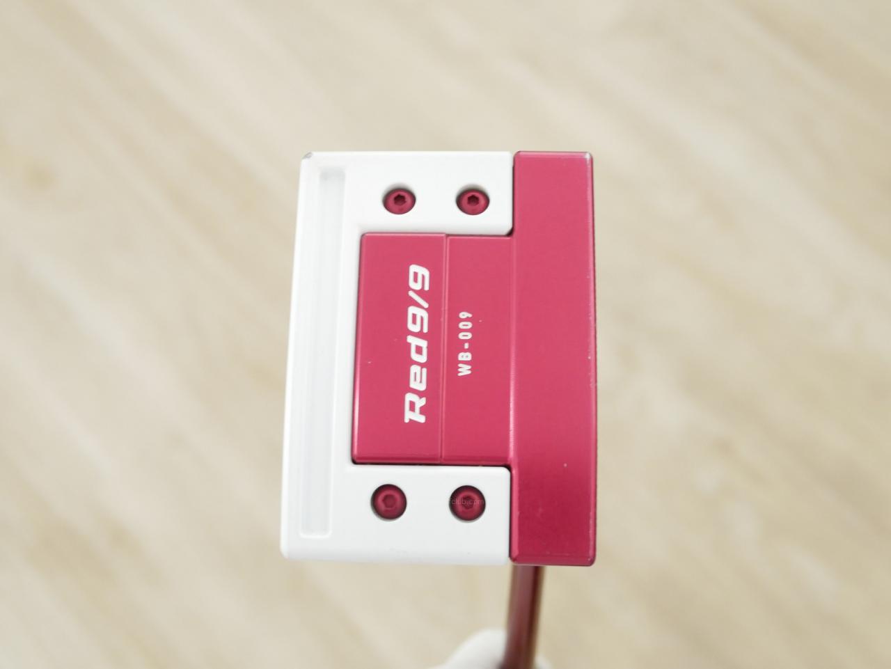 Putter : All : พัตเตอร์ Kasco Red 9/9 white back WB-009 ยาว 34 นิ้ว