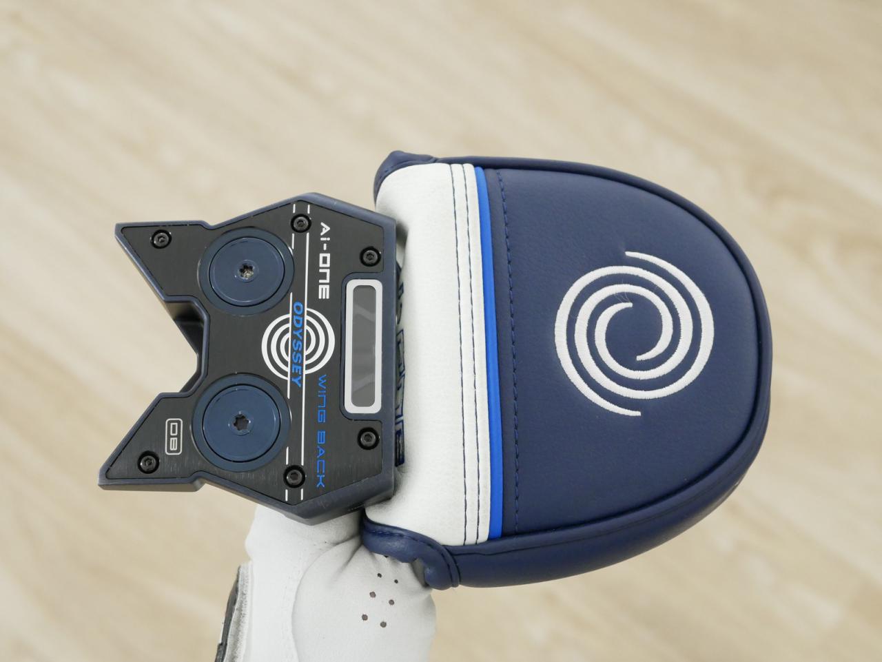 Putter : All : พัตเตอร์ Odyssey Ai-ONE Wing Back DB (ออกปี 2024) ก้าน Stroke LAB 90 ยาว 34 นิ้ว