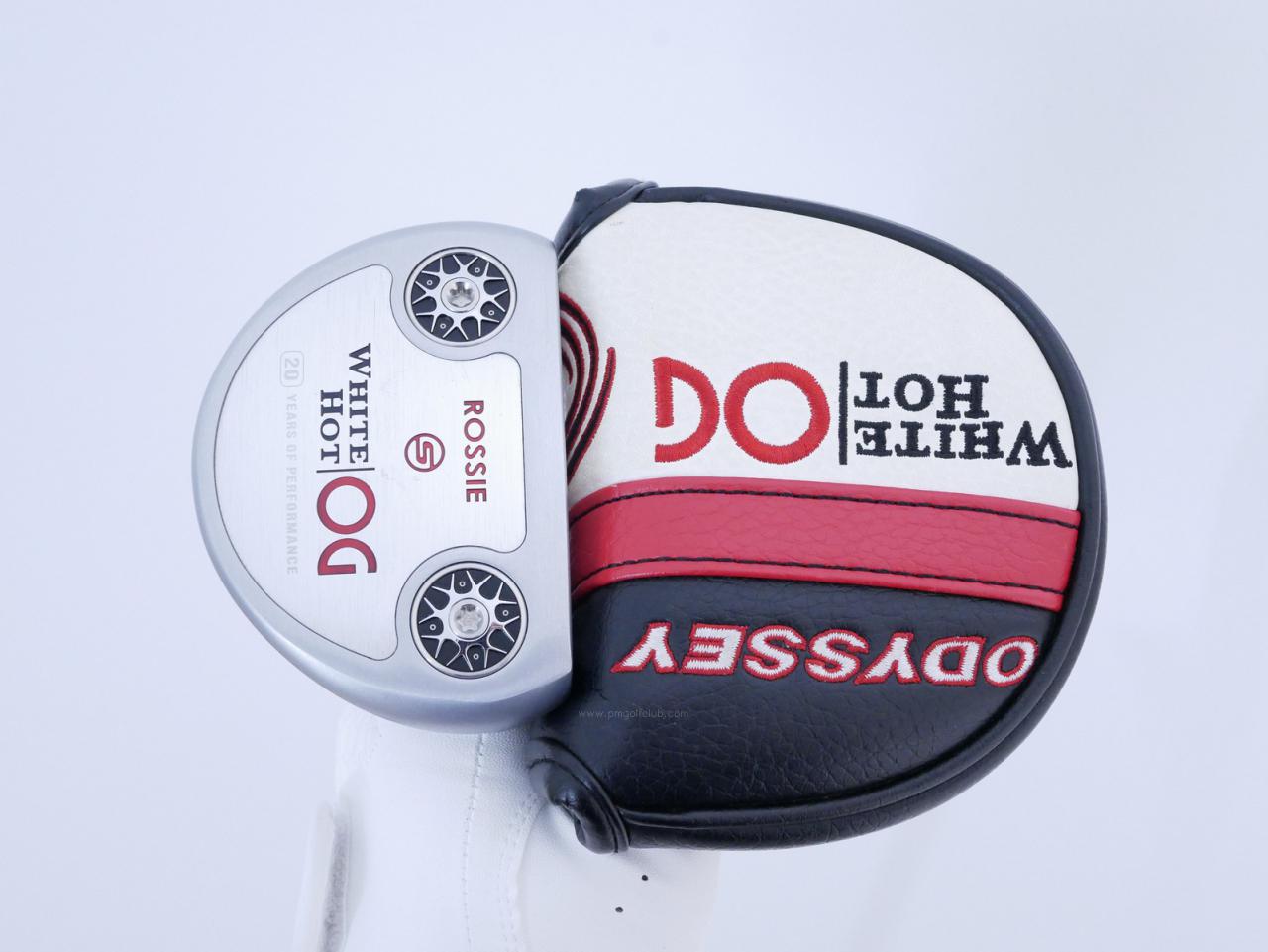 Putter : All : พัตเตอร์ Odyssey White Hot OG Rossie S ก้าน Stroke LAB ยาว 33 นิ้ว