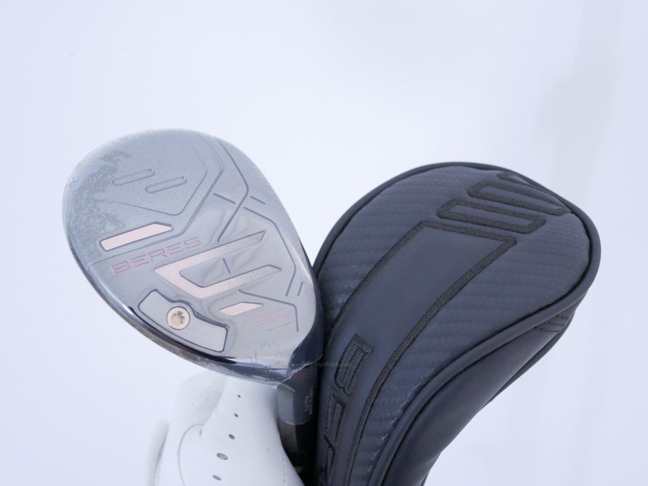 Lady club : All : **ของใหม่ ยังไม่แกะพลาสติก** ไม้กระเทย Honma Beres 09 Black (รุ่นล่าสุด ออกปี 2024) Loft 22 ก้าน Honma ARMRQ FX Black Flex L