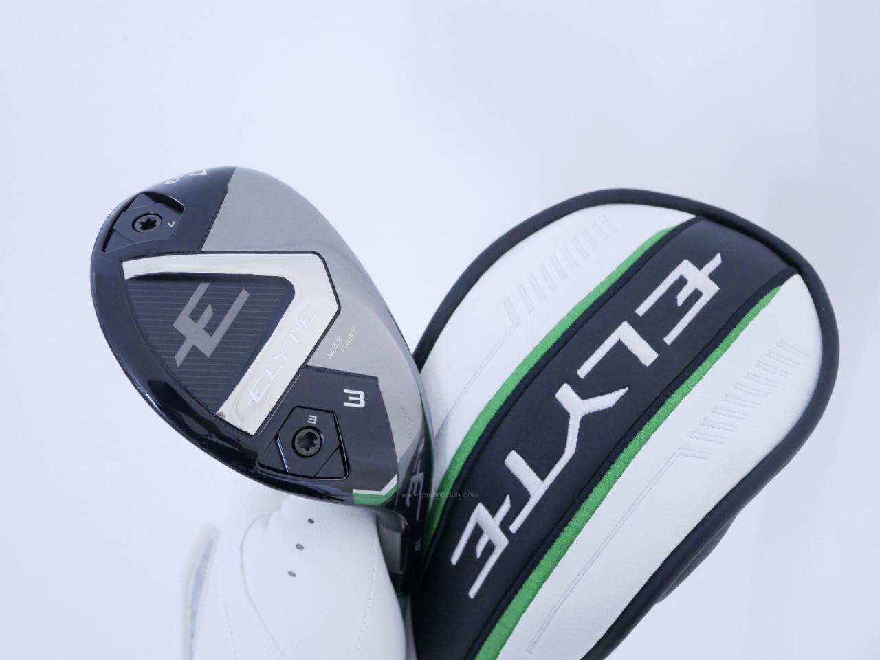 Lady club : All : ไม้กระเทย Callaway ELYTE Max Fast (ออกปี 2025) Loft 19 ก้าน UST Mamiya LIN-Q 40 Flex A