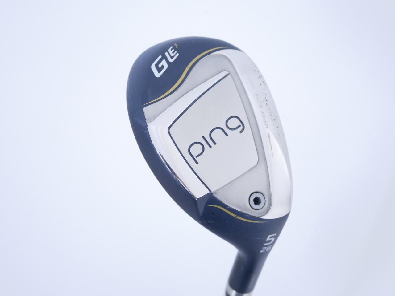 Lady club : All : ไม้กระเทย Ping G Le3 (ออกปี 2024 Japan Spec.) Loft 26 ก้านกราไฟต์ Ping ULT 250 Flex L