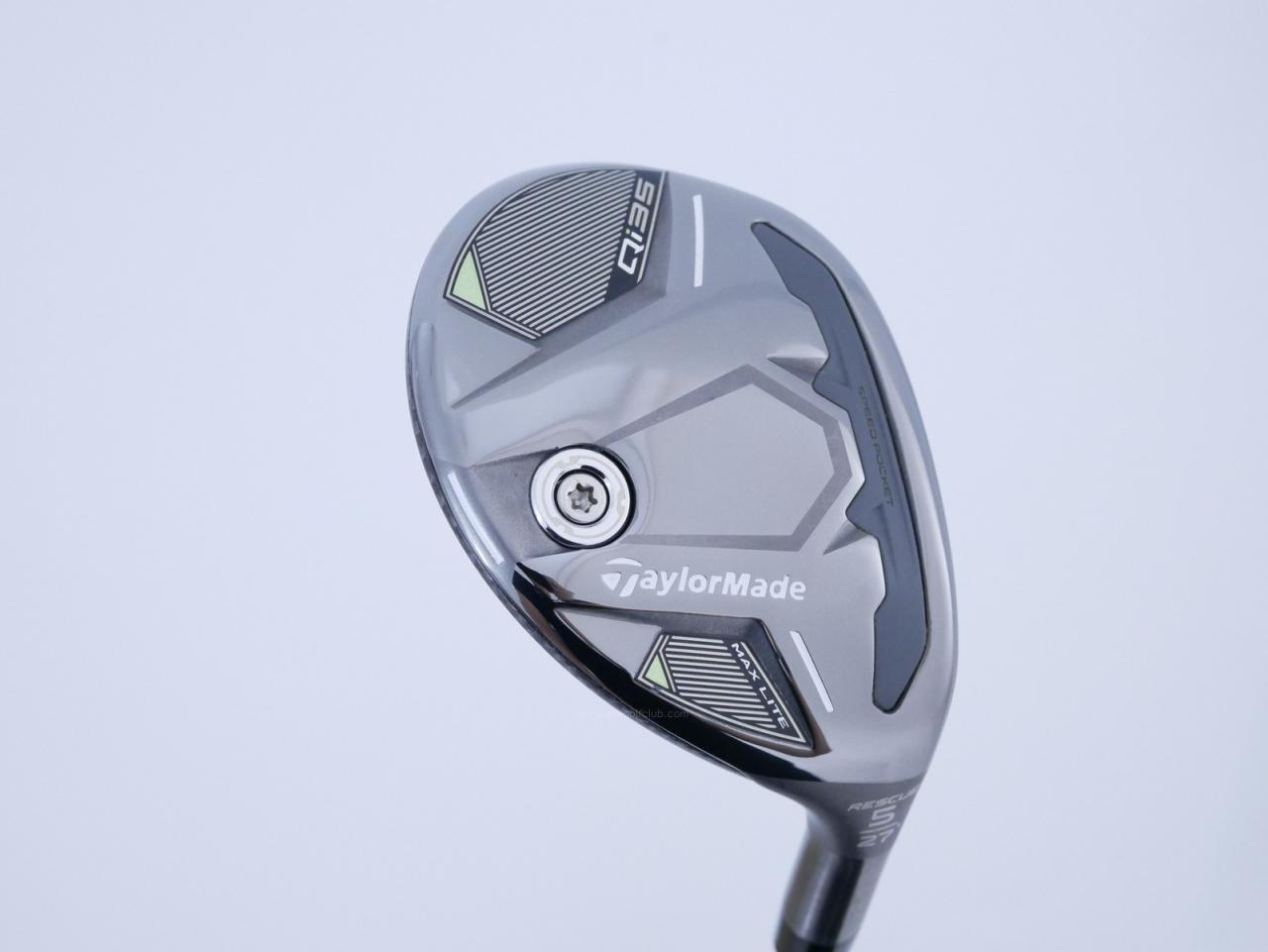 Lady club : All : ไม้กระเทย Taylormade Qi35 MAX Lite Rescue (รุ่นล่าสุด ออกปี 2025) Loft 27 ก้าน Mitsubishi ELDIO TM40 Flex L