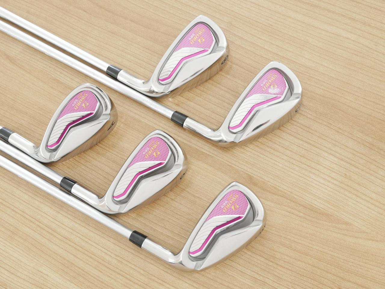 Lady club : All : ชุดเหล็ก Katana Sword ATC-589 (ตีง่าย ไกล) มีเหล็ก 7-Pw,Aw (5 ชิ้น) ก้านกราไฟต์ Fujikura Speeder 589 Flex L