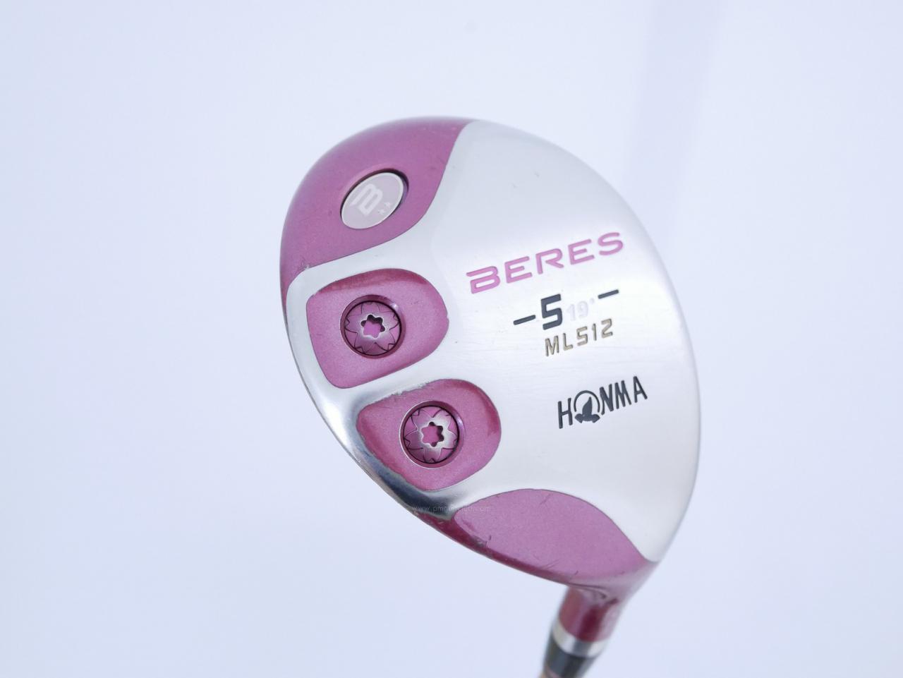 Lady club : All : หัวไม้ 5 Honma Beres ML512 Loft 19 ก้าน ARMRQ UD40 Flex L (2 ดาว)