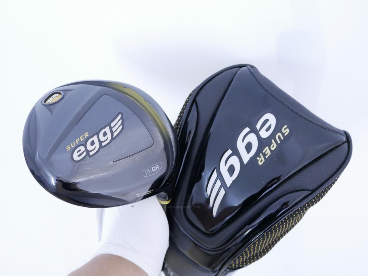 Lady club : All : ไดรเวอร์ PRGR Super EGG (ปี 2019 หน้าเด้งเกินกฏ COR 0.86) Loft 11.5 ก้าน M-30 Flex L