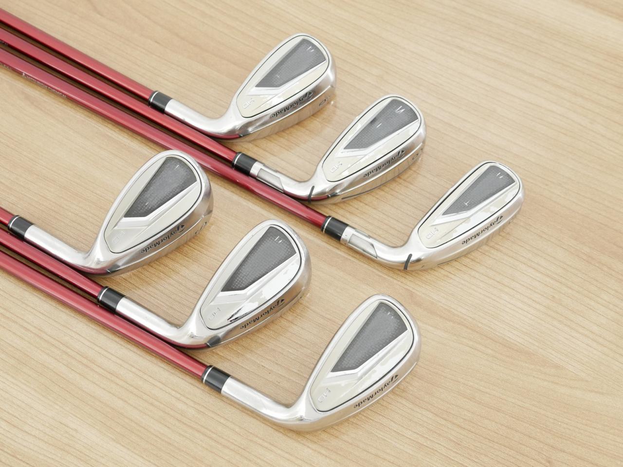 Lady club : All : ชุดเหล็ก Taylormade Stealth HD (ออกปี 2022 Japan Spec. ใบใหญ่มาก ตีง่ายสุดๆ) มีเหล็ก 7-Pw,Aw,Sw (6 ชิ้น) ก้านกราไฟต์ Mitsubishi Tensei TM40 Flex L