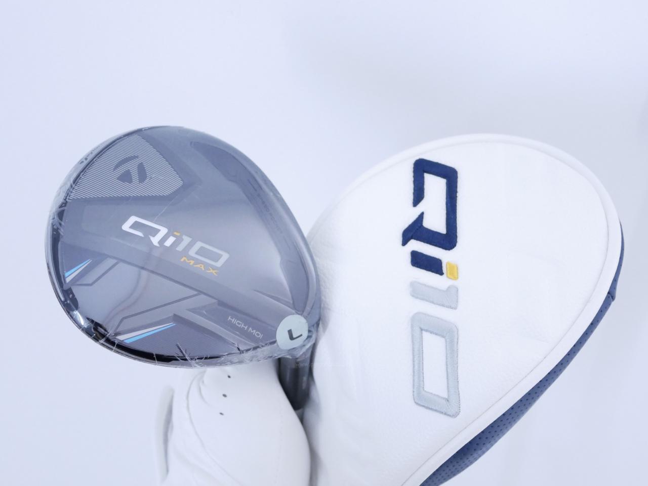 Lady club : All : **ของใหม่ ยังไม่แกะพลาสติก** หัวไม้ 7 Taylormade Qi10 MAX (ออกปี 2024) Loft 22 ก้าน Mitsubishi ELDIO TM40 Flex L